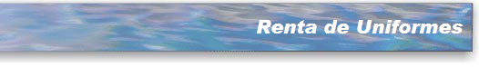 Renta de Uniformes