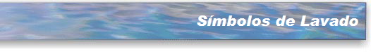 S�mbolos de lavado